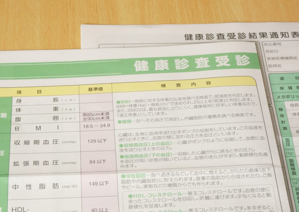 中性脂肪の数値