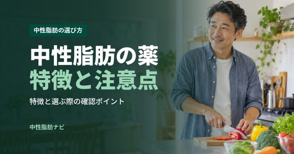 中性脂肪の薬特徴と注意点
